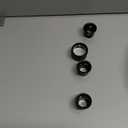 4 Pcs Jewelers Loupe Portable Monocular Magnifier Magnifying Glass Eye Loops Magnifier with 30 x 36 mm Lens Watch Jewelry Experimental Repair Tool for Textile Optical Circuit Coins (5X 10X 15X 20X)