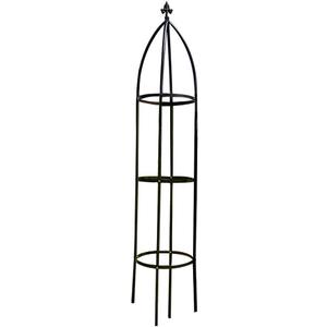 Garden Arch Trellis for Climbing Plants Rose Thicken Metal Wedding Arches Arbor Ceremony Party Outdoor Floral Decor Bronze