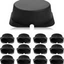 Tuanse 15 Pcs Recessed Light Cover for 6 Inch Lighting Fixtures 8.6 x 8.6 x 2.9 Inch Fire-Resistant and Energy-Saving Light Insulation Protect Cover for Attic (Black)