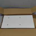 Desktop Shelf Organizer,Adjustable Stackable Office Storage Rack,Wood Display Shelf,White Small Bookshelf for Desktop,Tabletop Desk Shelf,Multipurpose Shelves for Office, Dormitory,Home Decor.