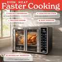 Gourmia Toaster Oven - 6-Slice Capacity, Digital Display, Stainless Steel