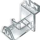 Azar Displays 550010 Slatwall Interlocking Eyeglass Holder, 25 Count Clear