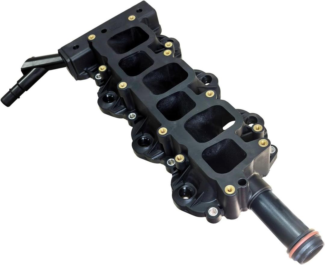 Intake Manifold with Gaskets - Compatible with Ford F-150 3.3L 3.5L 3.7L (2011-2023), Explorer 3.3L (2020-2023), Mustang 3.7L (2011-2017), Transit 150-350 3.5L 3.7L (2015-2024) # JL3Z-9424-B