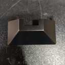 1.5"x1.5" 12Pcs Aluminum Deck Post Base Cover for Railings, Stairs, Patios, Porches - Split Post Skirt (Black)