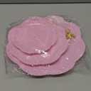 3 Tier Plastic Cupcake Stand Dessert Cupcake Stand Cakes Fruit Candy Display Tower for Wedding, Birthday Party, Tea Party and Baby Shower (Pink, 2)