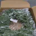 Thicker&Lush - 24 Inch Real Touch Christmas Norfolk Pine Wreath, Artificial Christmas Wreaths for Front Door Realistic Soft Mixed Pine&Cedar Wreath Green Fake Pine for Window Indoor Outdoor Xmas Decor