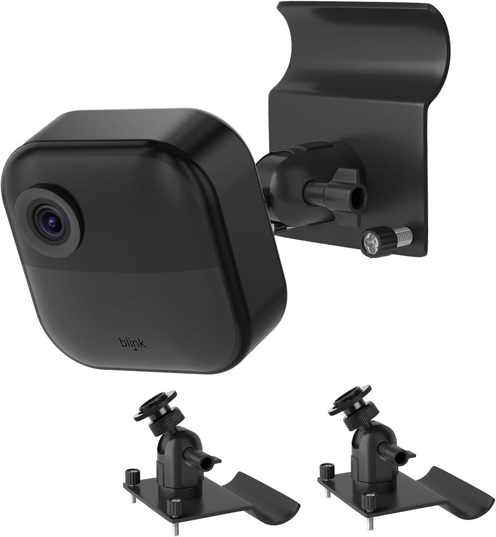 4 x 2Pack Vinyl Siding Mount Compatible with Blink Outdoor 4 (4th Gen)/(3rd Gen) XT3/Blink XT/XT2/Mini, No Drill Mounting Bracket with Adjustable Angle for Vinyl Siding Hooks