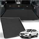 Sunsdrew Cargo Trunk Liner for Ford Edge 2015-2025 (5 Seats), Rear Cargo Mat Trunk Mat All Weather Protection Cover Accessories TPE Rubber Raised Edge