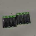 Solar Lights Batteries AA 1600mah High Capacity 1.2V Ni-MH Rechargeable AA Solar Battery for Outdoor Solar Lights, Battery String Lights, TV Remotes, Wireless Mouses, Radio, Flashlight (Pack of 8 AA)