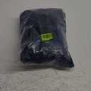 Shopoholic Fashion Plain Grandad Shirt (X-Large, Blue)