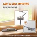 Split Arm Operator for Left Hand with Handle for Replacing Damaged Window Crank Fit Andersen Perma-Shield Casement Window (1982-1995), Stone Color