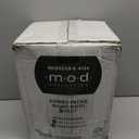 Mod Round White Combo Plates, 7.5" & 10.25" - Case of 216 (6 packs x 36)