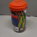 WORKPRO Bungee Cords Heavy Duty Outdoor - 22 PCS Bungee Cords with Hooks in a Storage Jar Includes 10", 18", 24", 30", 36", 48" Bungie Cord Bundle Assortment with Metal Hook (Multicolor)