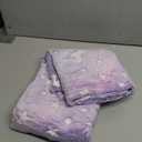 TEHALK Unicorn Glow in The Dark Blanket, Unicorn Blanket for Girls/Kids, Unicorns Gifts for Girls Age 3-12, Toddler Blanket for Kids, Soft Fleece Blanket Throw Birthday Gift 40"x60"