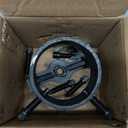 DITKOK Heavy-Duty ATV/UTV CV Axle Removal Tool, 95mm OD CV Axle Puller Tool with Powder-Coated Surface, Axle Puller with Reinforced Gussets for ATVs/UTVs, Fits 5/8"-18 Slide Hammers (Not Included)