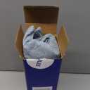 MIULEE Pack of 2 Decorative Linen Burlap Textured Pillow Covers Farmhouse Boho Accent Pillowcases Spring Coastal Home Decor for Couch Sofa Bedroom Living Room 22x22 Inch Light Blue