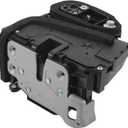 X AUTOHAUX Replacement Front Left Driver Side Power Door Lock Actuator Motor for Chevrolet Silverado 1500 2015-2019 for GMC Sierra 1500 2015-2019 Door Latch Actuator Assembly Replace Black