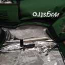 Heated Cat House for Outside with Smart Pet Camera, Highly Elevated with Escape Door, Insulated Waterproof Outdoor Cat House Shelter for Feral Stray Barn Cat (Army Green, 25.6"x16.5"x18.5")