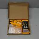 K Type Thermocouple Thermometer (-50~1300C), Dual Channels Digital Thermometer with 2 Temperature Clamp 2 Wired Thermocouple Probes, High Accuracy Temperature Kelvin Scale Meter Tester