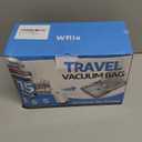 Vacuum Bags for Travel with Rechargeable Pump, 3 Sizes Vacuum Seal Bags for Clothing, Compression Vacuum Travel Bags for Luggage, Vacuum Packing Bags for Closet Organization (15)