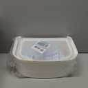 Toddler Step Stool,2 Step Stools for Kids with Anti-Slip Surface and Rubber Bottom, Kids Step Stool Poop Stool for Toilet Potty Training, Bathroom, Kitchen (Gray)