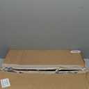 TORASO Magnetic Chalkboard Calendar Corkboard, 18" x 22" Combination Chalk Board Bulletin Board, Walnut Brown Framed Blackboard Calendar Cork Combo Board(ZHHB-BN-4555)