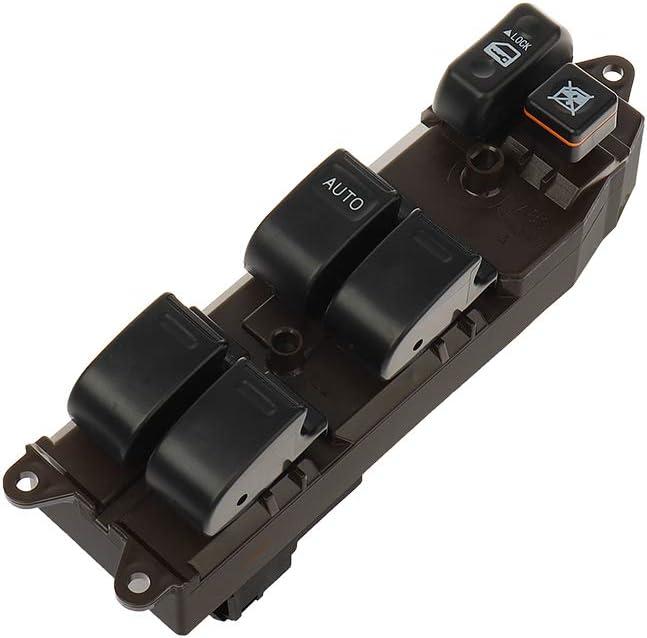 BRTEC Power Master Window Switch LHD Left Hand Drive for 2002-2006 for Toyota Camry Tacoma Matrix Corolla for Scion xA xB - AUTO Down, Window Lock(14 Pins) 84820AA070
