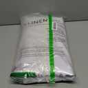 LA Linen Polyester Poplin Washable Rectangular Tablecloth, Stain and Wrinkle Resistant Table Cover 90x156, Fabric Table Cloth for Dinning, Kitchen, Party, Holiday 90 by 156-Inch, White