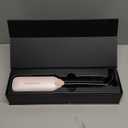 Hair Straightener, 1.75 Inch Flat Iron with Infrared and Ionic Technology, Titanium Plate with Ceramic Coating Dual Voltage Straightener with Heat-Resistant Silicone for All Hair Types (Pink)