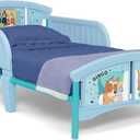 Delta Children Plastic Toddler Bed, Bluey