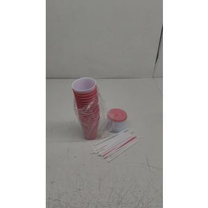 Team Bride Bachelorette Cups - Reusable 16 oz Bridesmaid Party Decorations & Favors for Bride Tribe Gifts