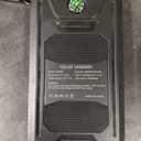 Large Capacity Portable Solar Power Bank, 20,000 mAh, Model S1008D