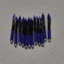 Amazon Basics Gel Pens Fine Point Smooth Writing Pens, Retractable, Blue, 0.7mm, 12 Pack