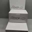 Elanze Designs Reactive Glaze Farmhouse Rustic Boho Ceramic Stoneware Dinnerware 16 Piece Plate Bowl Mug Dish Set - Service for 4, Mocha Grey Ombre