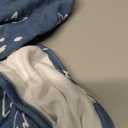 ZIGJOY Sleep Sack Swaddle 1.0 Tog Baby Wearable Blanket 100% Cotton Baby Swaddle Blanket for Newborns 0-6 Months Space&Blue