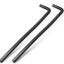 LS Swap Heater Hose Set 90 Degree Molded Heater Hose - 5/8" ID & 3/4" ID, 4" x 24" Length, Black