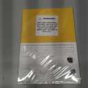 Nitoms S4146 STALOGY Notebook, 1/2 Ear Notebook, A5, Solid Color, Yellow