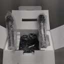 Karaoke Machine with 2 Wireless Microphones, Portable Bluetooth Speaker for Adults Kids, PA Systems Support TWS Echo Adjust TF USB AUX for Home Party Outdoor Travel (T03-2 MICS)