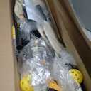 Haokelball Badminton Volleyball Pickleball Net Set, 22FT Portable All-in-One Nets System for Outdoor Beach Indoor with Adjustable Height, Includes Balls Rackets Pump Carry Bag