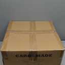 CAROLMADE Bar Stools Set of 2, Adjustable Metal Bar stools Swivel Counter Height Stool Backless Barstools for Kitchen Island Pub, Black