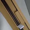 Decopolitan 27941-36CO End Cap Single Rod, 36 to 72-Inch, Toasted Copper