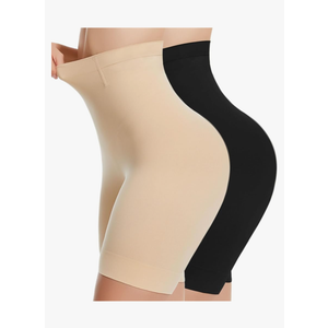 sellto Shapewear Tummy Control High Waisted Body Shaper Shorts Women Smooth Girdles Under Dresses Shorts Thigh Slimmer, XL