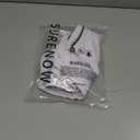 Surenow Mens Running Gym Shorts 3 Inch Breathable Lightweight Athletic Sport Shorts Training Workout Shorts with Pockets (Large, White)