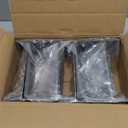 2pcs 4" x 4" (Actual: 3.5 x 3.5) Stainless Steel Post Base, Post Anchor Bracket, Concrete Support Anchor Base for Deck Railing, Fences, Mailboxes, Pavilions, Deck Porches, etc (Dark Gray)