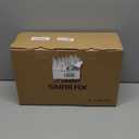 Snailax Vibration Back Massager with Heat, APP Control, Massage Seat Cushion with Extra Memory Foam Support Pad in Neck and Lumbar, 10 Vibration Massage Motors, 2 Heat Levels, Gifts (Black Brown)