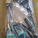 Kick Scooter for Ages 6+,Kid, Teens & Adults. Max Load 240 LBS. Foldable, Lightweight, 8IN Big Wheels for Kids, Teen and Adults, 4 Adjustable Levels. Bearing ABEC9 (Aquas)