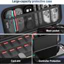 HEYSTOP Switch 2 Case for Nintendo Switch 2, Protective Carrying Case Set with PC Switch 2 Cover and TPU Grip Cover for Switch 2 Joycon, Large Capacity Storage Design for Nintendo Switch 2 Accessories