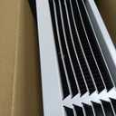 Electric Kickspace Heater with Built-In Thermostat and Timer, 1500W Plinth Heater HTA15-ULTRA for Cabinet Kickspaces, Vanities and Stairways, White
