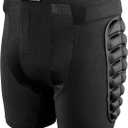Soared 3D Protection Hip Butt EVA Paded Short Pants Protective Gear Guard Impact Pad Ski Ice Skating Snowboard Black, M