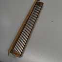 6Pcs 9.5mm x 406mm Stainless Steel Rod,16 Inch(406mm) Length 3/8 Inch(0.375"-9.525mm) Diameter 304 Stainless Steel Round Rod for DIY Craft, CNC.